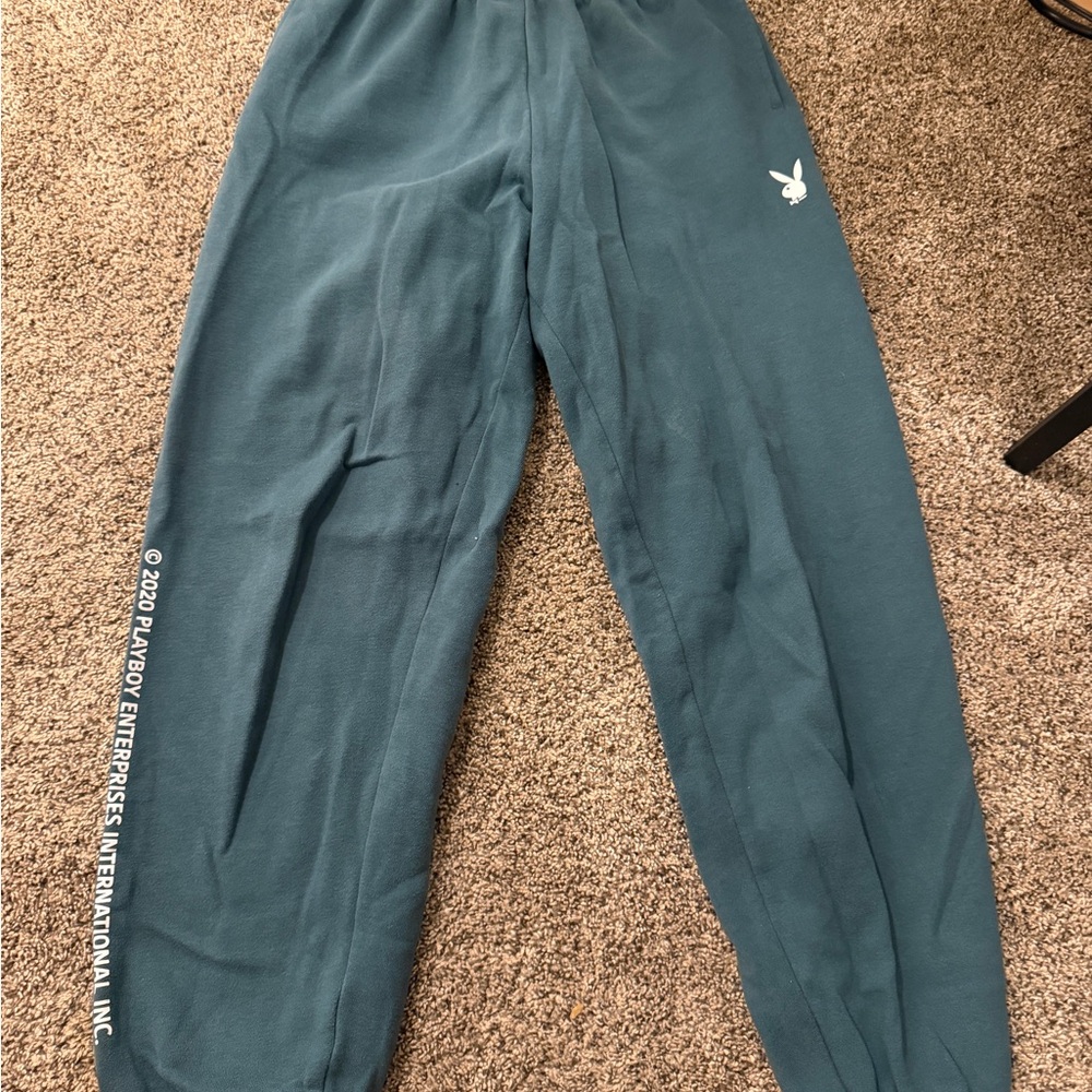 PLAYBOY Kids Blue Sweatpants